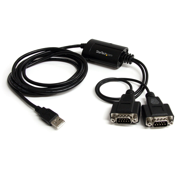 USB Serial Adapter - Dual Port with COM Retention