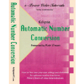 e-Power Video Tutorial by Keith Vincent: Automatic Number Conversion, 2nd Edition